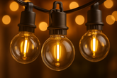 29ft Mains Powered Outdoor Festoon IP54 Weatherproof